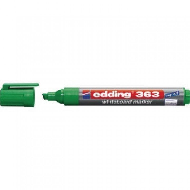 edding Whiteboardmarker 363 4-363004 1-5mm Keilspitze grün