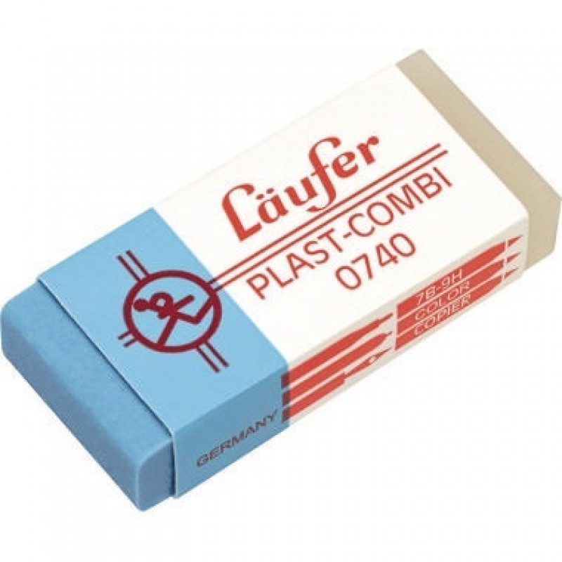 Läufer Radierer Plast-Combi 07400 46x20x9mm Läufer Radierer Plast-Combi 07400 46x20x9mm