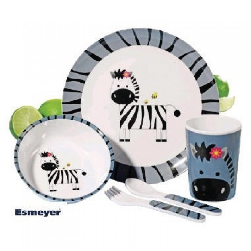 Esmeyer Kindergeschirr STRIPES 433-288 5tlg. Melamin