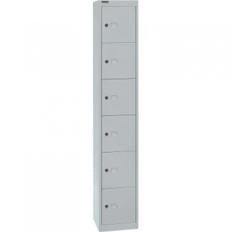 Bisley Schließfachsystem Office CLK126645 6Fächer lichtgrau Bisley Schließfachsystem Office CLK126645 6Fächer lichtgrau