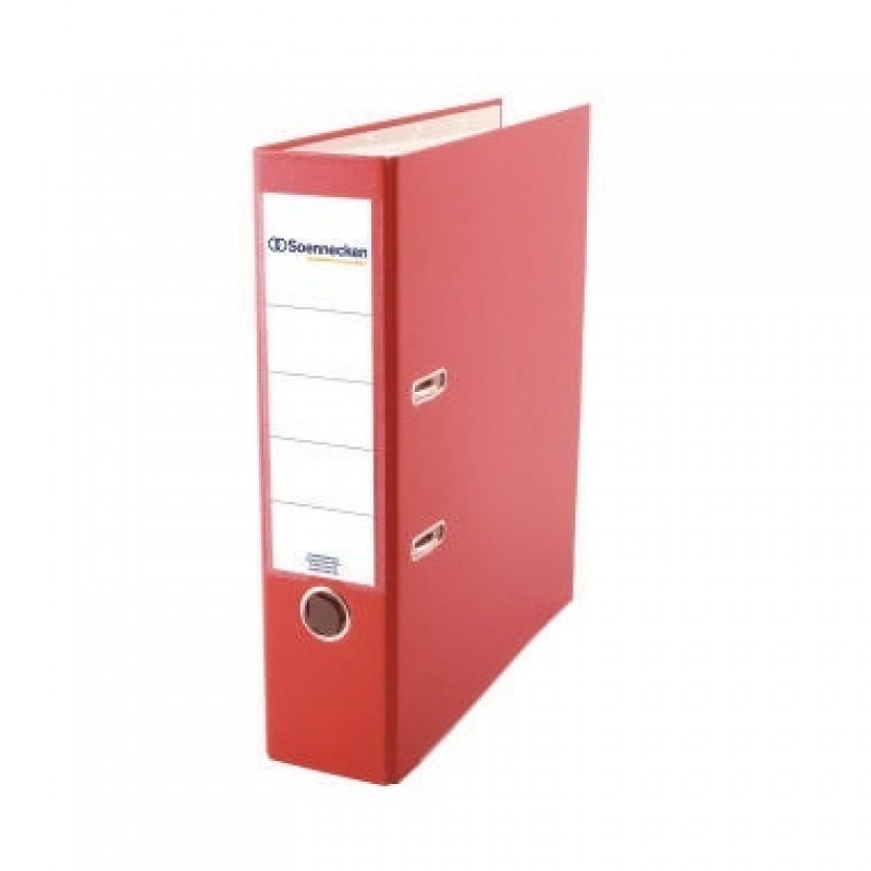 Soennecken Ordner 3335 DIN A4 80mm PP rot