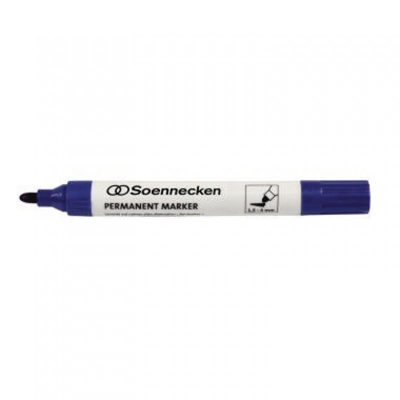 Soennecken Permanentmarker 3105 4mm Rundspitze blau Soennecken Permanentmarker 3105 4mm Rundspitze blau