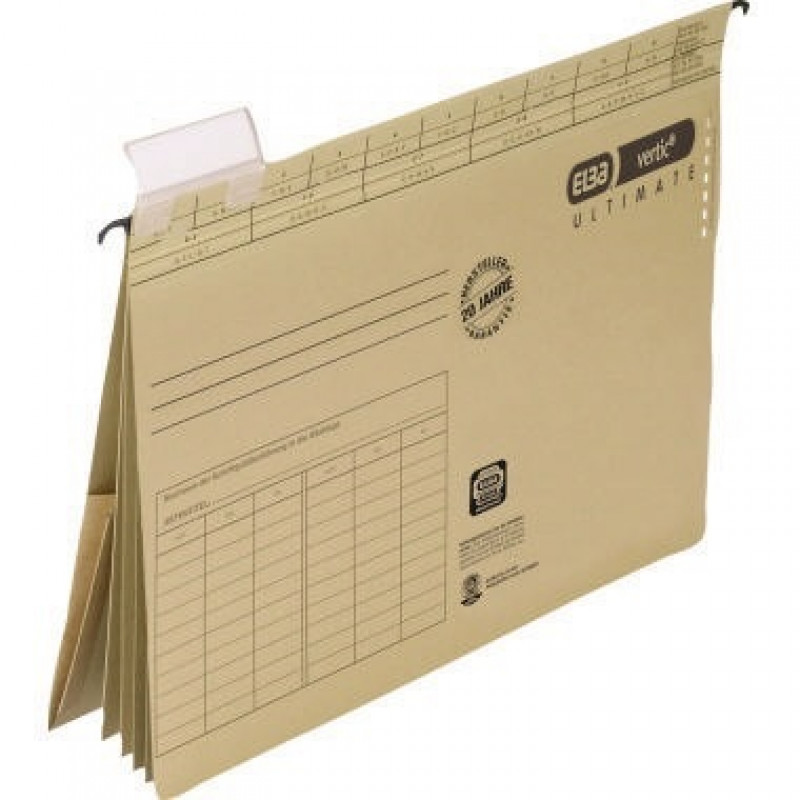 ELBA Hängehefter vertic ULTIMATE 100082310 DIN A4 kfm. Heftung braun