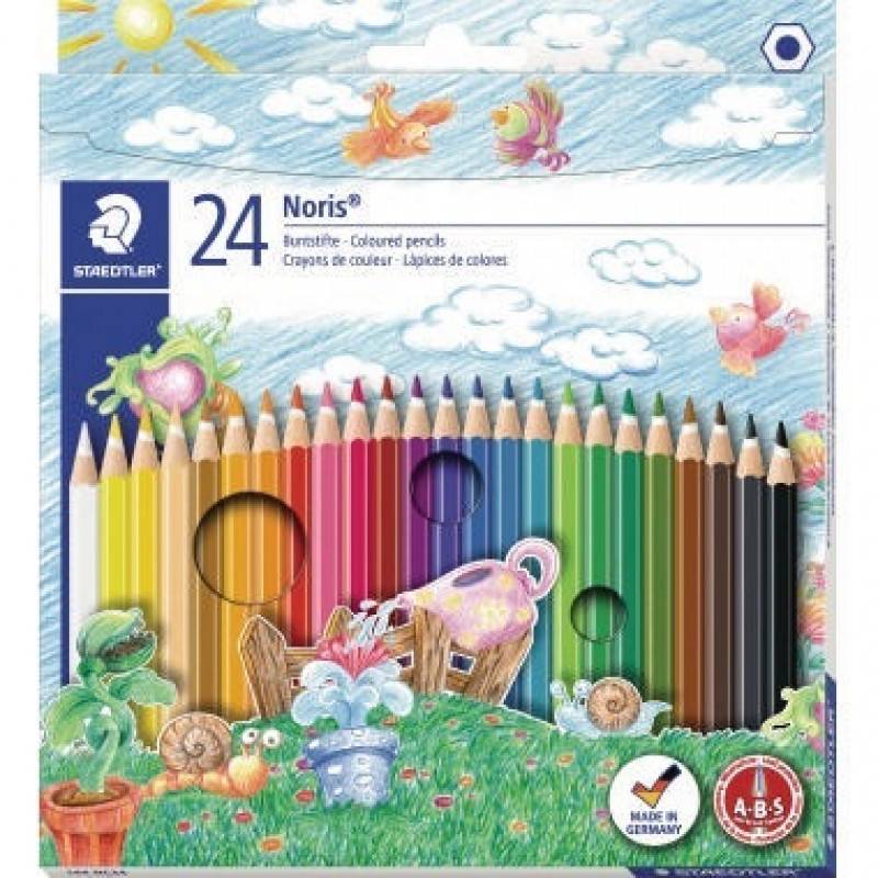 STAEDTLER Farbstift Noris Club 144 NC24 sortiert 24 St./Pack. STAEDTLER Farbstift Noris Club 144 NC24 sortiert 24 St./Pack.