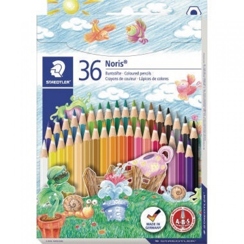 STAEDTLER Farbstift Noris Club aquarell 144 10ND36 36 St./Pack. STAEDTLER Farbstift Noris Club aquarell 144 10ND36 36 St./Pack.