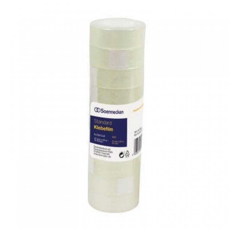 Soennecken Klebefilm 5843 15mmx10m transparent 10 St./Pack. Soennecken Klebefilm 5843 15mmx10m transparent 10 St./Pack.