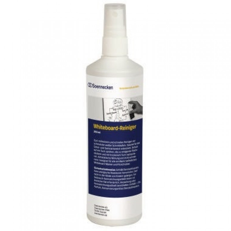 Soennecken Reinigungsspray 4831 für Whiteboards Pumpspray 250ml Soennecken Reinigungsspray 4831 für Whiteboards Pumpspray 250ml