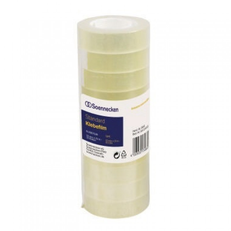 Soennecken Klebefilm 5844 15mmx33m transparent 10 St./Pack. Soennecken Klebefilm 5844 15mmx33m transparent 10 St./Pack.