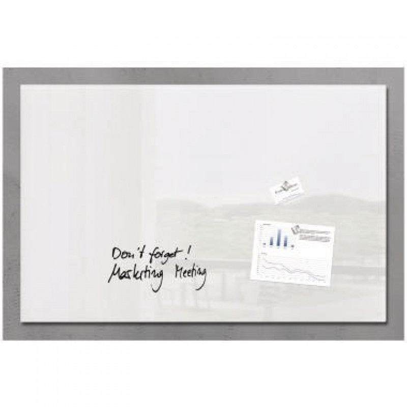 Sigel Multifunktionstafel artverum GL141 100x65cm Glas weiß Sigel Multifunktionstafel artverum GL141 100x65cm Glas weiß