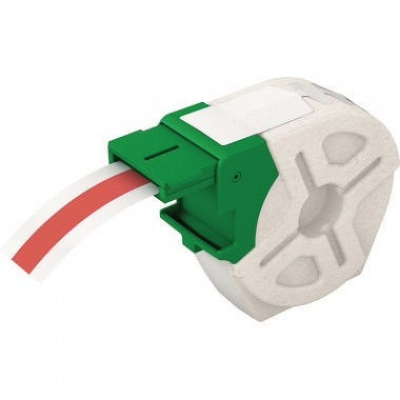 Leitz Schriftbandkassette 70150025 12mmx10m schwarz auf rot