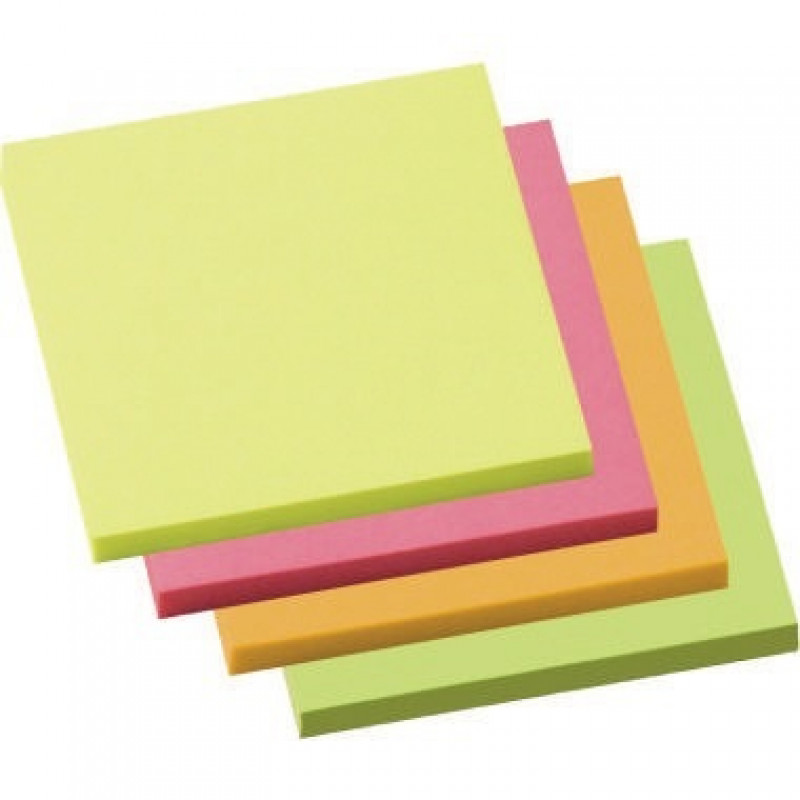 Soennecken Haftnotiz 5836 75x75mm neonfarben 4x100Blatt 4 St./Pack. Soennecken Haftnotiz 5836 75x75mm neonfarben 4x100Blatt 4 St./Pack.