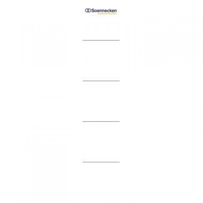 Soennecken Einsteckrückenschild 3371 schmal/kurz weiß 10 St./Pack. Soennecken Einsteckrückenschild 3371 schmal/kurz weiß 10 St./Pack.
