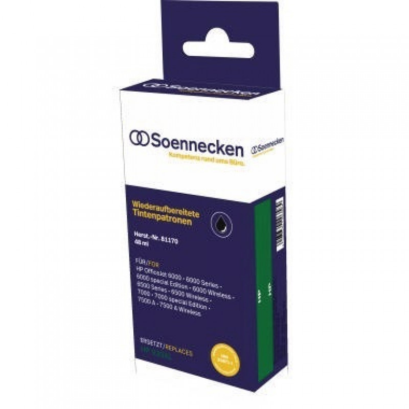 Soennecken Tintenpatrone 81170 wie HP CD975AE Nr.920XL schwarz Soennecken Tintenpatrone 81170 wie HP CD975AE Nr.920XL schwarz