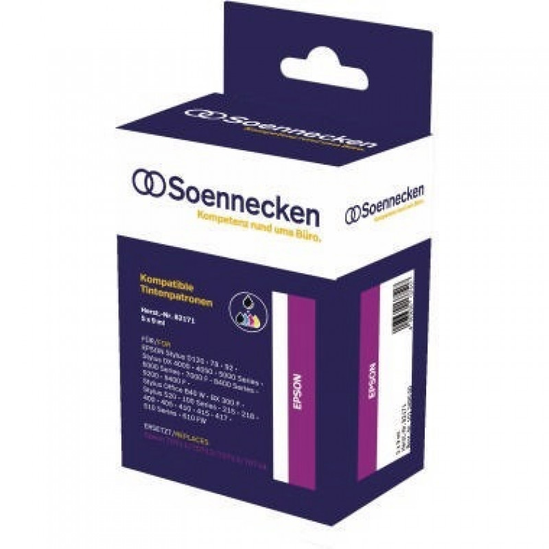 Soennecken Tintenpatrone 82171 Gr.1607 Epson C13T071 5 St./Pack. Soennecken Tintenpatrone 82171 Gr.1607 Epson C13T071 5 St./Pack.