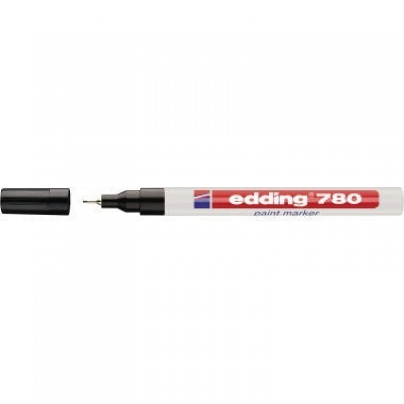 edding Lackmarker 780 4-780001 0,8mm Rundspitze permanent schwarz edding Lackmarker 780 4-780001 0,8mm Rundspitze permanent schwarz