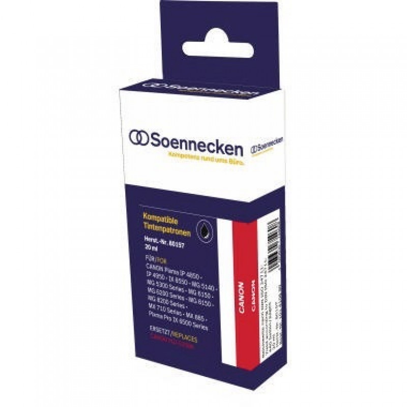 Soennecken Tintenpatrone 80157 Gr.1513 wie Canon PGI525BK schwarz Soennecken Tintenpatrone 80157 Gr.1513 wie Canon PGI525BK schwarz