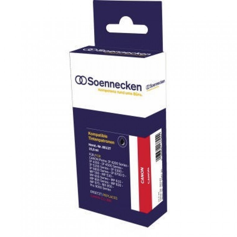 Soennecken Tintenpatrone 80137 Gr.1503 wie Canon CLI8BK schwarz Soennecken Tintenpatrone 80137 Gr.1503 wie Canon CLI8BK schwarz
