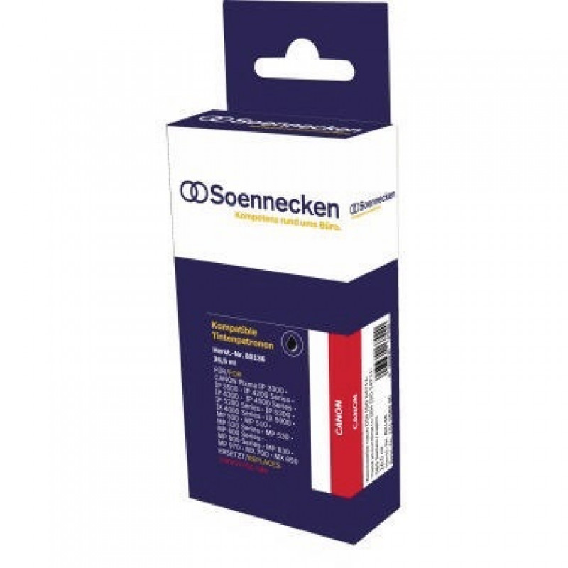 Soennecken Tintenpatrone 80136 Gr.1504 wie Canon PGI5BK schwarz Soennecken Tintenpatrone 80136 Gr.1504 wie Canon PGI5BK schwarz