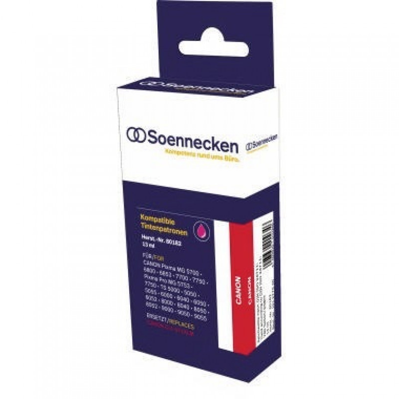 Soennecken Tintenpatrone 80182 wie Canon CLI571XLM magenta Soennecken Tintenpatrone 80182 wie Canon CLI571XLM magenta