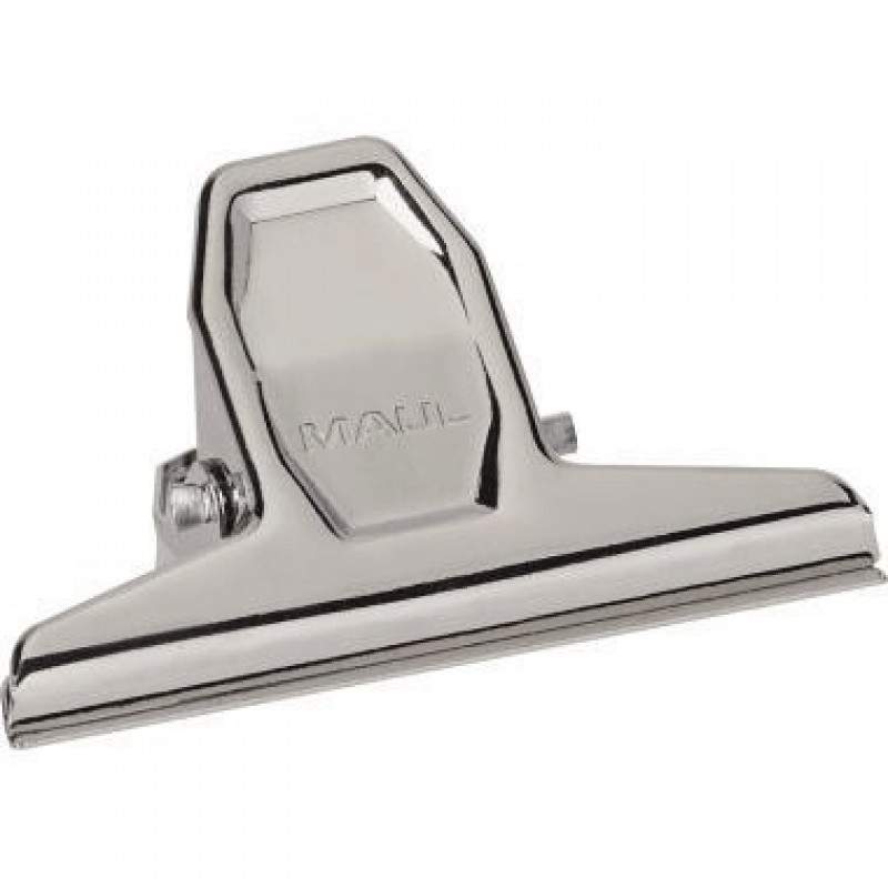 MAUL Briefklemmer 2100796 max. 20mm Breite 75mm Metall nickel MAUL Briefklemmer 2100796 max. 20mm Breite 75mm Metall nickel