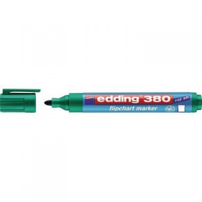 edding Flipchartmarker 380 4-380004 1,5-3mm Rundspitze grün edding Flipchartmarker 380 4-380004 1,5-3mm Rundspitze grün