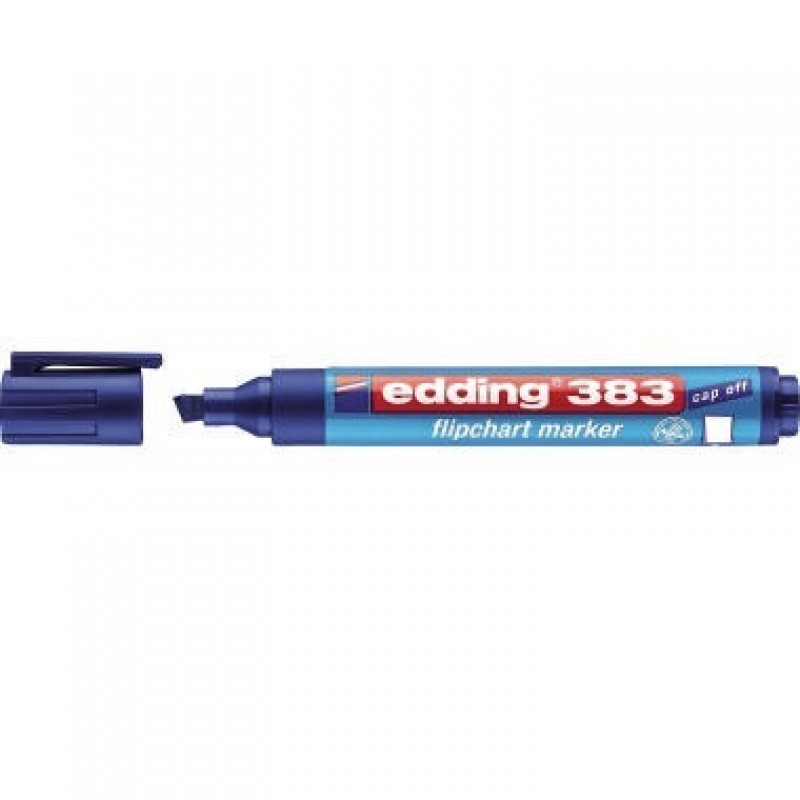 edding Flipchartmarker 383 4-383003 1-5mm Keilspitze blau edding Flipchartmarker 383 4-383003 1-5mm Keilspitze blau