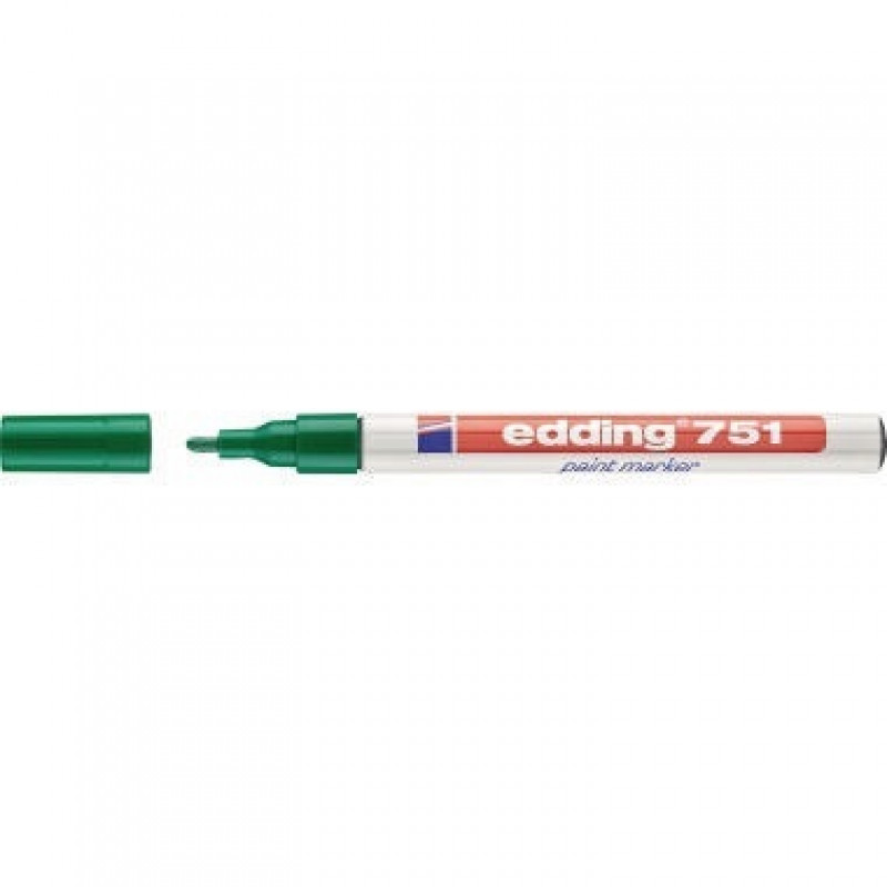 edding Lackmarker 751 4-751004 1-2mm Rundspitze permanent grün edding Lackmarker 751 4-751004 1-2mm Rundspitze permanent grün