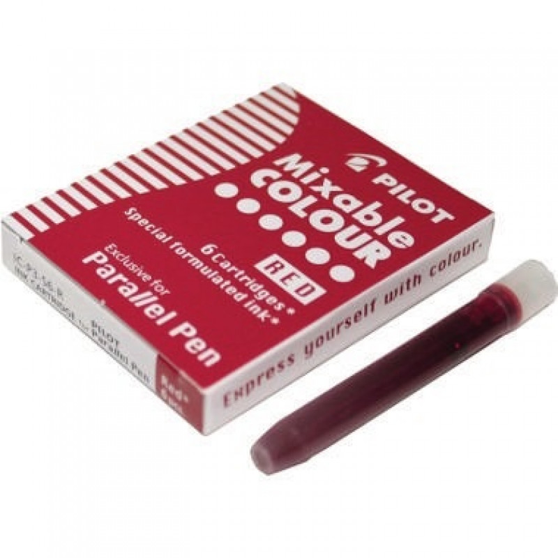 PILOT Tintenpatrone Parallel Pen 1108002 rt 6 St./Pack. PILOT Tintenpatrone Parallel Pen 1108002 rt 6 St./Pack.
