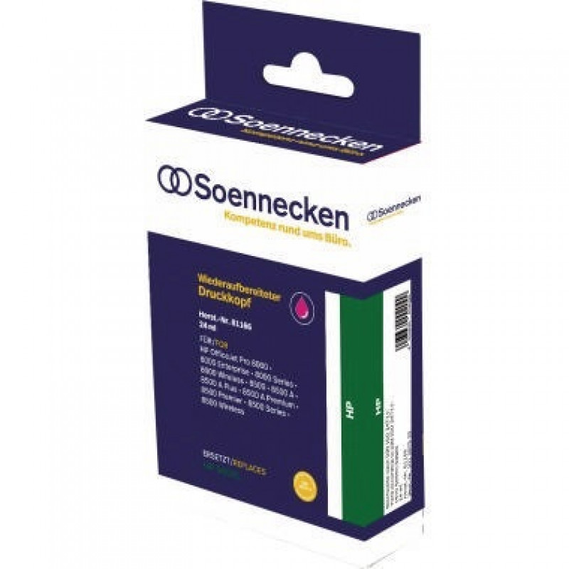 Soennecken Tintenpatrone 81166 wie HP Nr.940XL 20ml magenta Soennecken Tintenpatrone 81166 wie HP Nr.940XL 20ml magenta