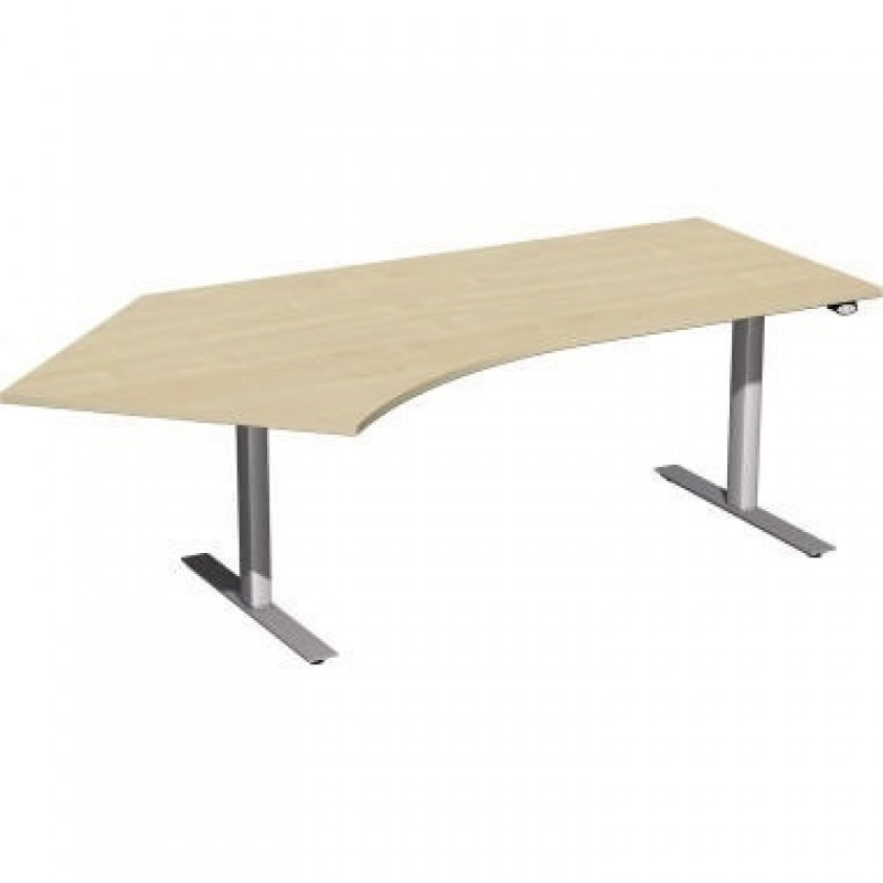 Geramöbel Elektro-Hubtisch links S-08A1615-AS 216,6x113,1x68cm ah/si Geramöbel Elektro-Hubtisch links S-08A1615-AS 216,6x113,1x68cm ah/si