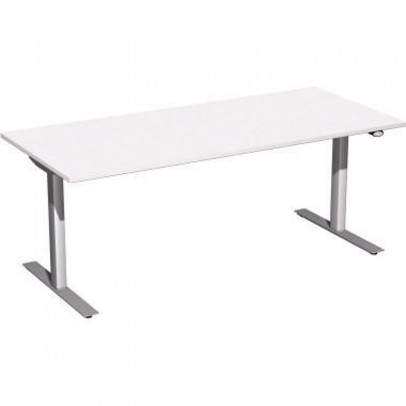 Geramöbel Elektro-Hubtisch S-08A1808-WS 180x80x68cm ws/si Geramöbel Elektro-Hubtisch S-08A1808-WS 180x80x68cm ws/si