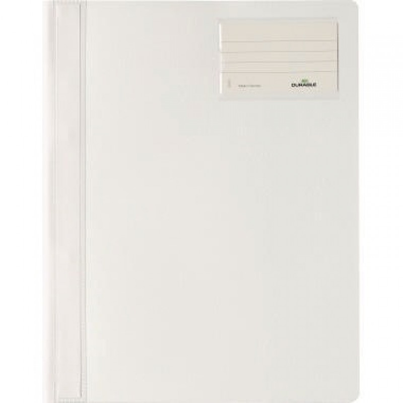 DURABLE Schnellhefter 250002 DIN A4 Polyethylen weiß DURABLE Schnellhefter 250002 DIN A4 Polyethylen weiß