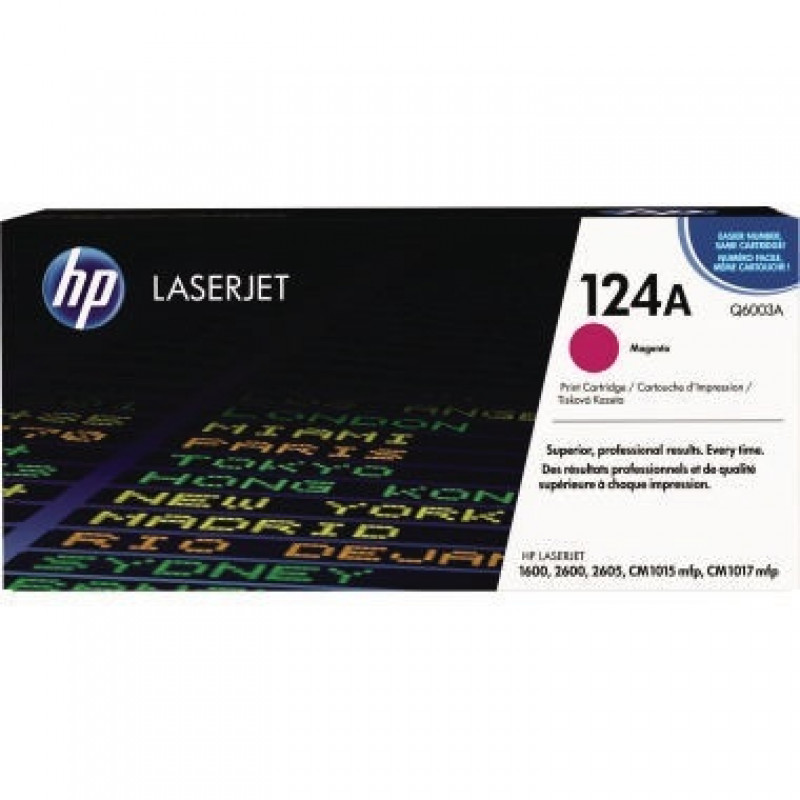HP Toner Q6003A 124A 2.0000Seiten magenta