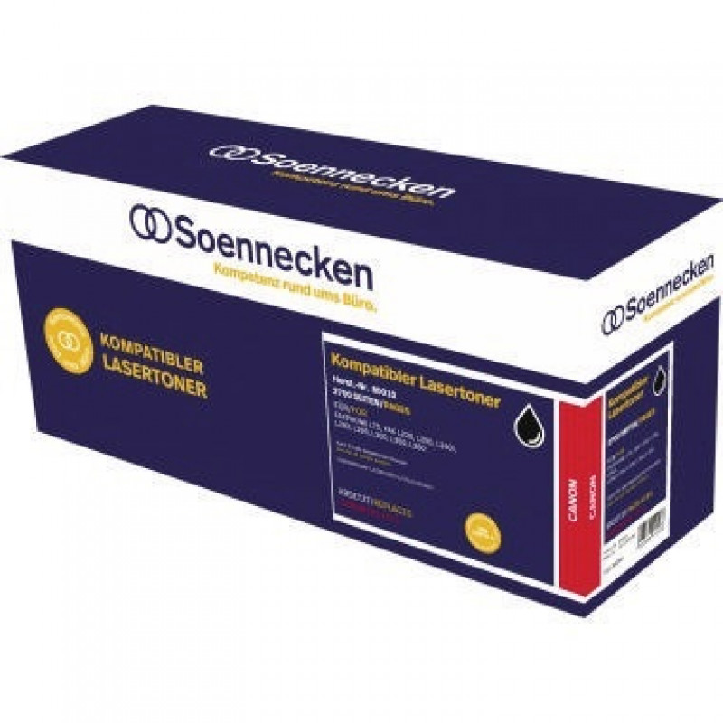 Soennecken Toner 80010 Gr.858 wie Canon FX3 schwarz