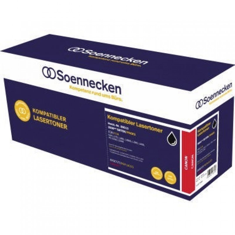 Soennecken Toner 80013 Gr.1119 wie Canon CartridgeT schwarz