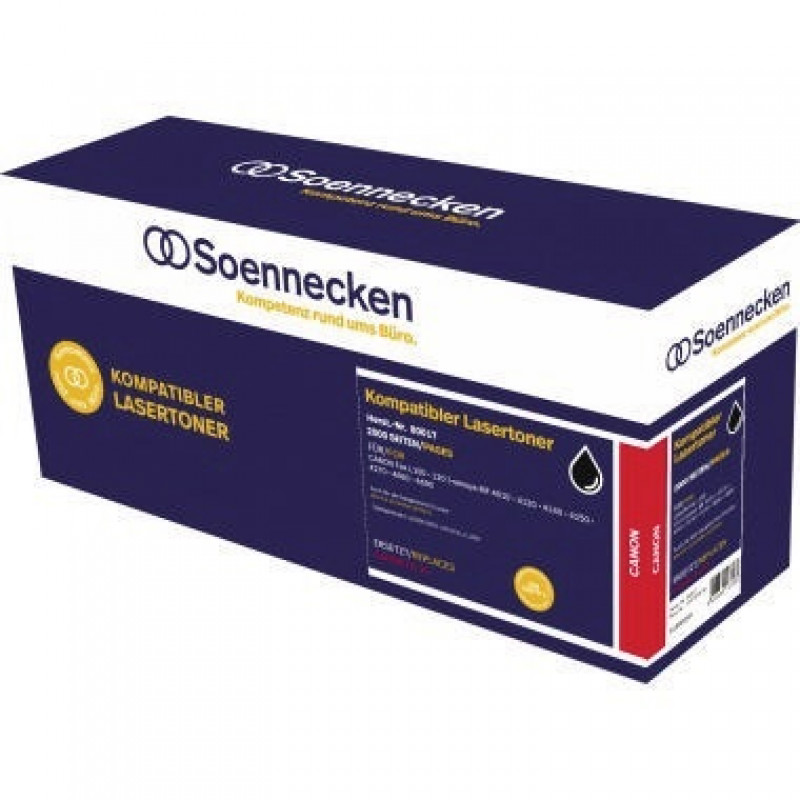 Soennecken Toner 80017 Gr.1176 wie Canon FX10 schwarz