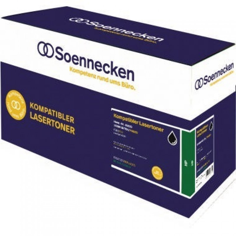Soennecken Toner 81020 Gr.1104 wie HP C8061X Chip schwarz