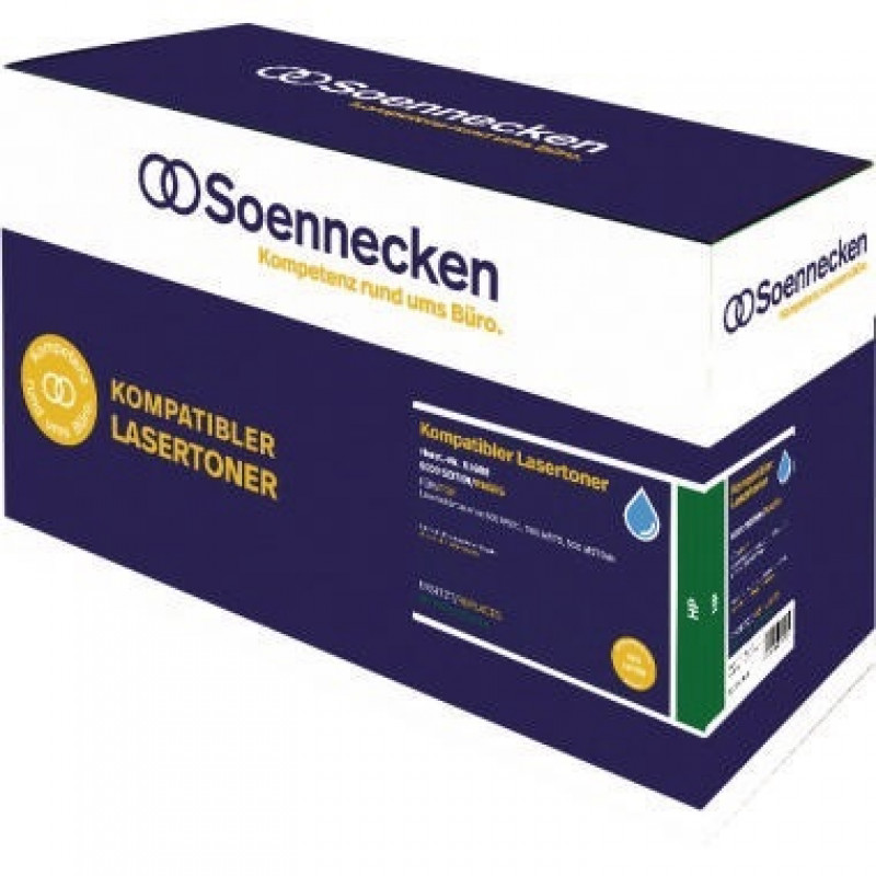 Soennecken Toner 81088 wie HP CE401A 507A 6.000Seiten cyan