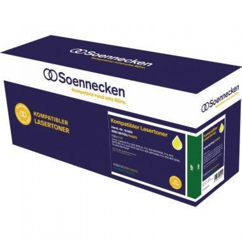 Soennecken Toner 81094 wie HP CE412A 305A 2.600Seiten gelb