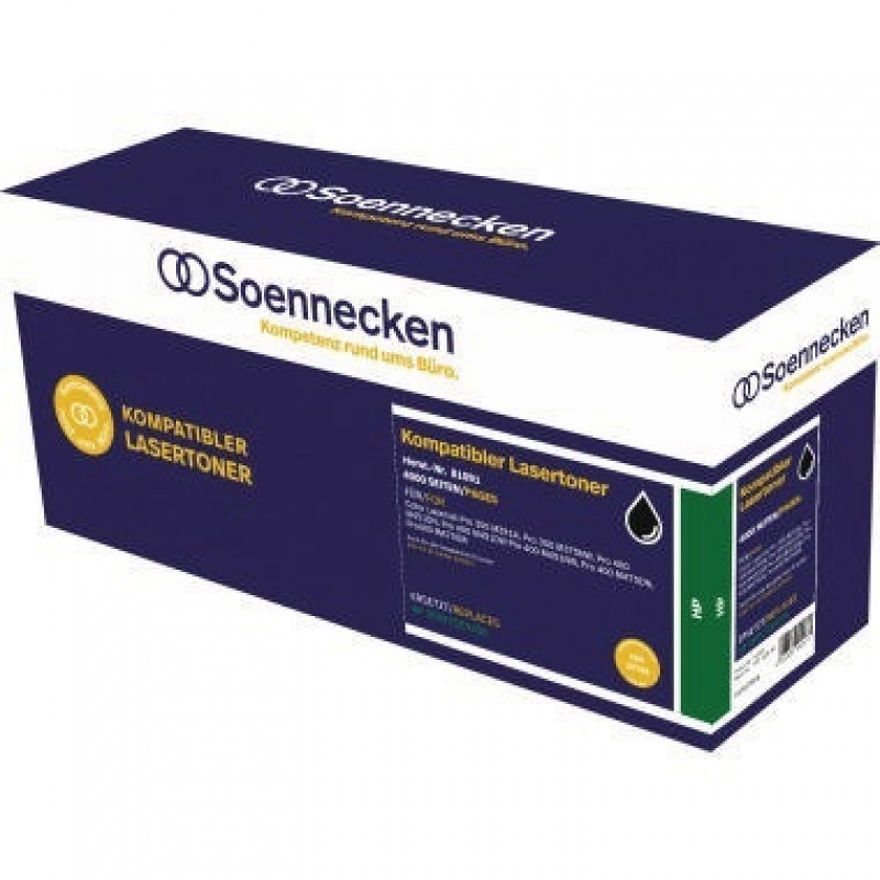 Soennecken Toner 81091 wie HP CE410X 305X 4.000Seiten schwarz