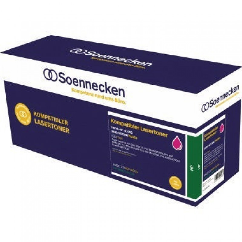 Soennecken Toner 81093 wie HP CE413A 305A 2.600Seiten magenta