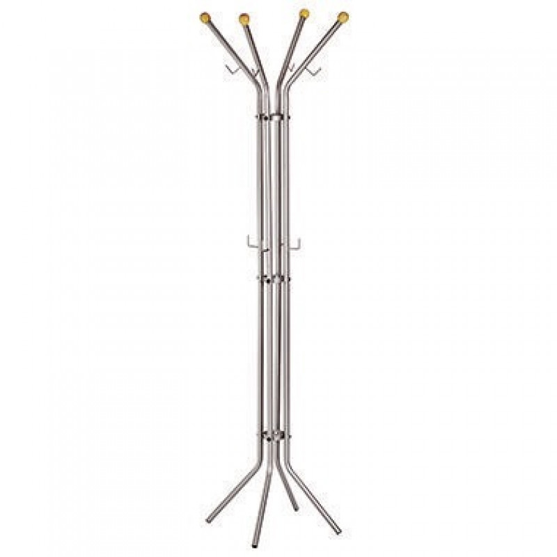 ALCO Garderobenständer 2800 52x180x52cm silber ALCO Garderobenständer 2800 52x180x52cm silber