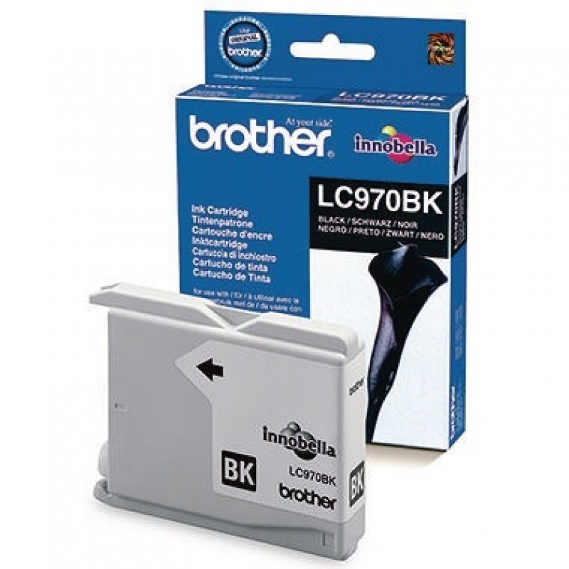 Brother Tintenpatrone LC970BK 350Seiten schwarz Brother Tintenpatrone LC970BK 350Seiten schwarz