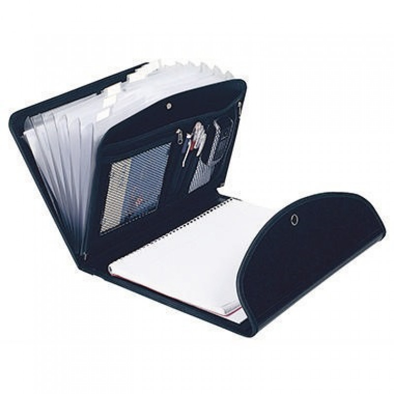 Exacompta Ordnungsmappe EXAFOLIO 55834E DIN A4 6Fächer schwarz Exacompta Ordnungsmappe EXAFOLIO 55834E DIN A4 6Fächer schwarz