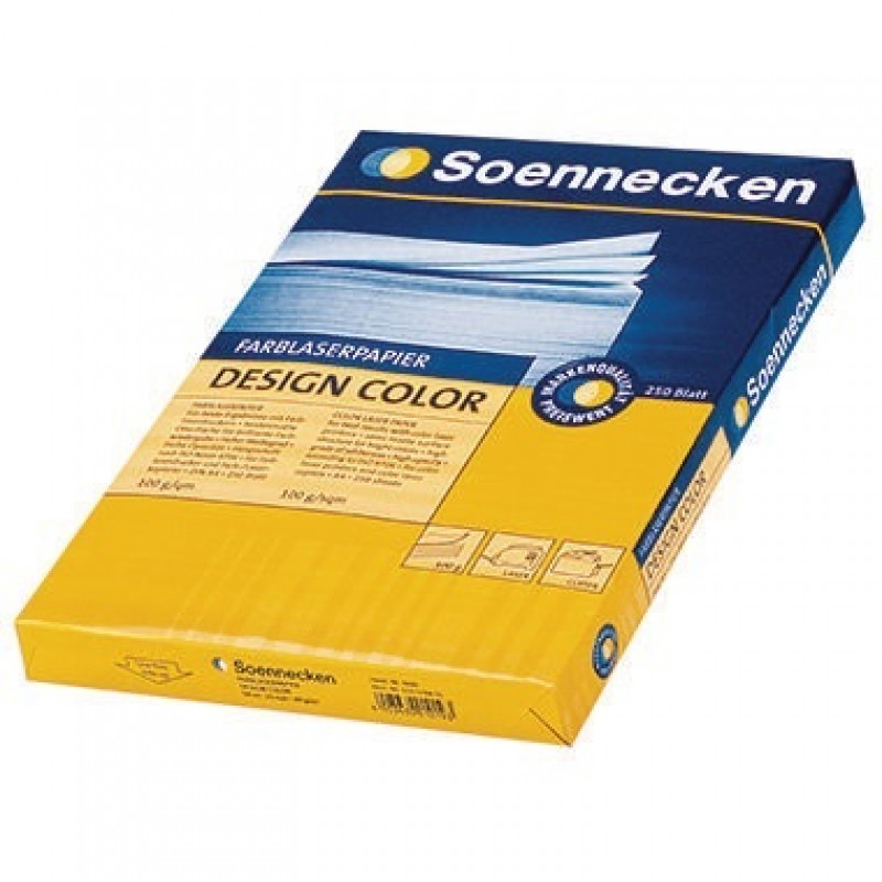 Soennecken Farblaserpapier Design Color 5600 DIN A4 ws 250Bl./Pack. Soennecken Farblaserpapier Design Color 5600 DIN A4 ws 250Bl./Pack.