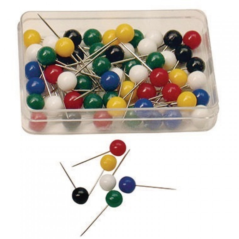 Soennecken Markierungsnadel 1112 6x15mm farbig sortiert 50 St./Pack.