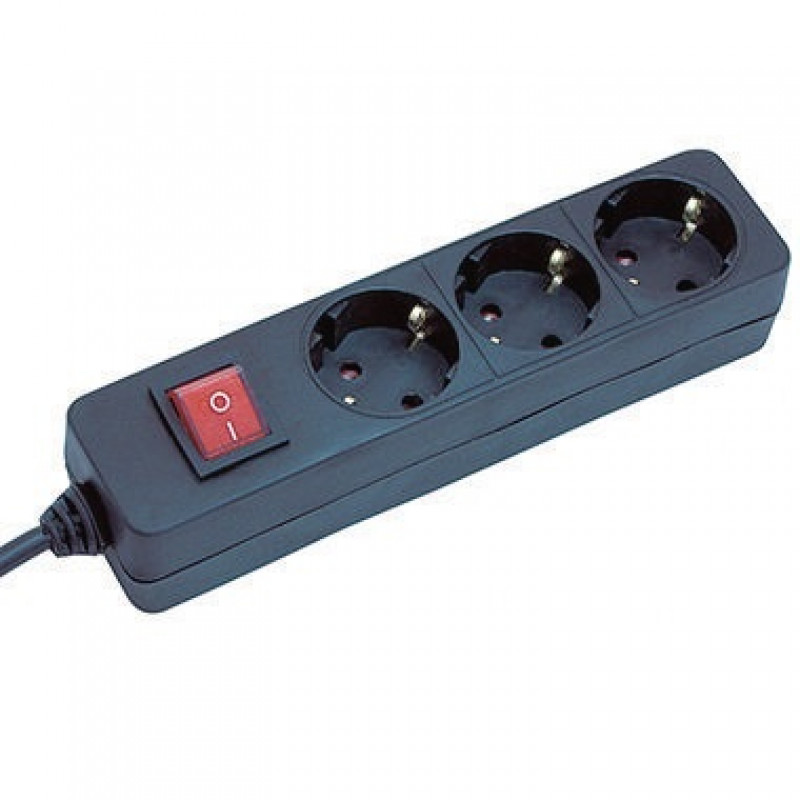 brennenstuhl Steckdosenleiste 1550600413 3fach schwarz brennenstuhl Steckdosenleiste 1550600413 3fach schwarz