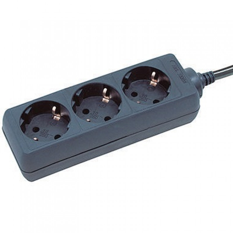 brennenstuhl Steckdosenleiste 1150600015 3fach schwarz brennenstuhl Steckdosenleiste 1150600015 3fach schwarz