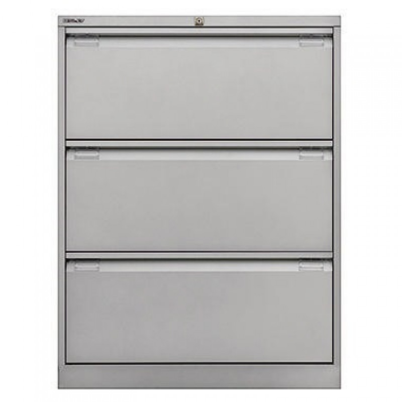 Bisley Hängeregistraturschrank DF3355 3Schubfächer silber Bisley Hängeregistraturschrank DF3355 3Schubfächer silber