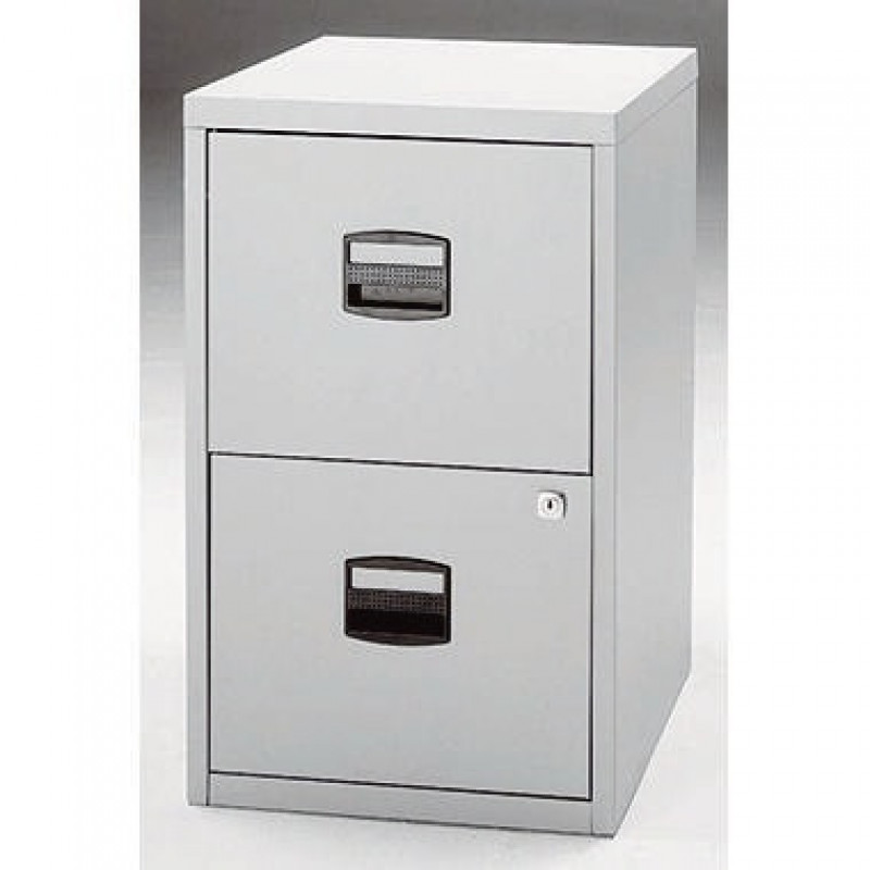 Schubladenschrank PFA2645 2Schubfächer lichtgrau Schubladenschrank PFA2645 2Schubfächer lichtgrau